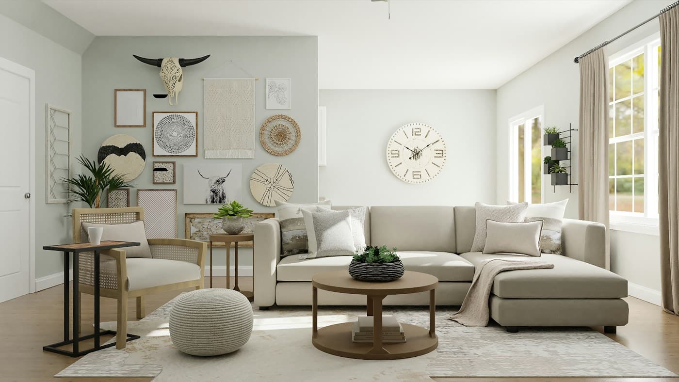 Style inspiration for a softly arched mirror